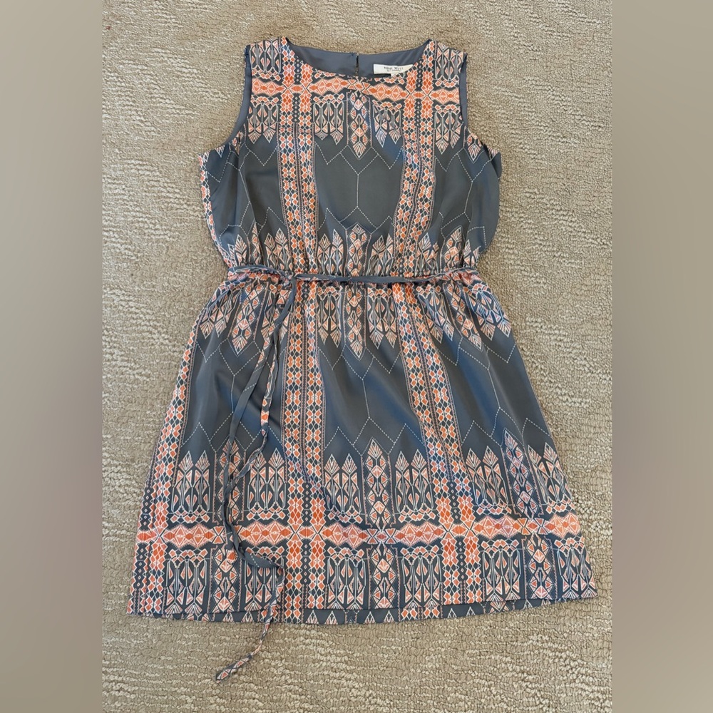Nine West Dress in Blue and Pink